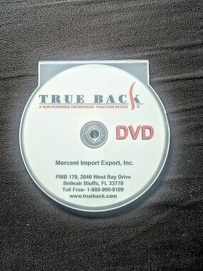 True Back Instructional DVD for Orthopedic Traction Device